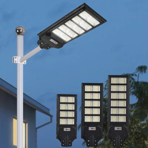 Lámpara Solar LED para Exteriores Shengxun de 800W con Control Remoto y Sensor de Movimiento - Product Image 1