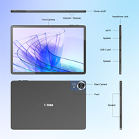 Cidea OEM Tablet PC Android 14.0 14-Inci Baterai 6000mAh RAM 8GB ROM 128GB Unisoc T616 Octa-Core Wi-Fi Hiburan Baru