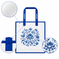 Bolsa de Nailon Ecológica con Logotipo Personalizado, Bolsa de Mano Reutilizable de Poliéster Reciclado, Regalo Corporativo para Ferias Comerciales, Venta al Por Mayor OEM