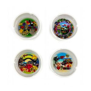 Cenicero de Cigarros de Cerámica Ecológico, Hecho a Mano y Personalizado, con Diseño de Playa Dominicana, Panamá y Océano, para Turistas - Product Image 4