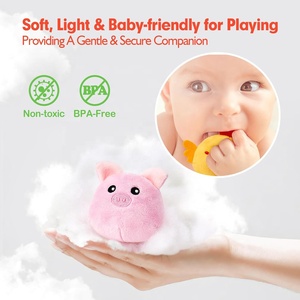 Đồ chơi nhà trang trại thú nhồi bông <span class=keywords><strong>mini</strong></span> mềm mại cho bé, chuồng trang trại nhỏ, thú nhồi bông nhỏ, đồ chơi cảm giác Montessori có gương, đồ chơi kêu - Product Image 3