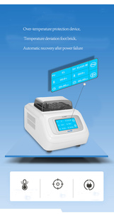 Smart Attrezzature di Laboratorio di Biologia Molecolare Digitale di Riscaldamento e di Raffreddamento A Secco Bath Incubatore - Product Image 3