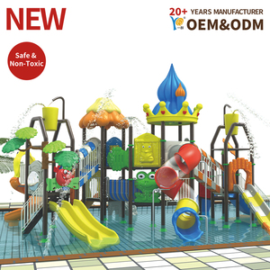 Equipo de Juegos para Exteriores |   Tobogán Combinado Serie Castillo para Edades de 2 a 12 Años |   Seguro y Duradero para Parques, Certificado CE - Product Image 1