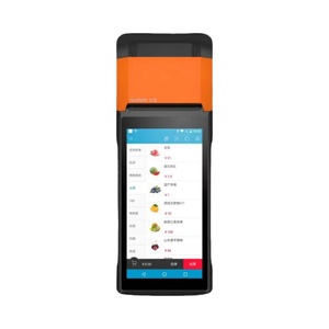 แรม 2GB รอม 16GB ระบบปฏิบัติการแอนดรอยด์ <span class=keywords><strong>11</strong></span> เครื่อง POS เครื่องบันทึกเงินสดแบบพกพา หน้าจอสัมผัส เครื่องพิมพ์ใบเสร็จ บลูทูธ ไวไฟ ไม่มี NFC - Product Image 1