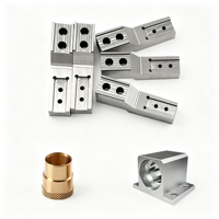 Composants en aluminium usinés CNC de haute précision, composants fabriqués sur mesure avec tolérances contrôlées pour équipements électroniques