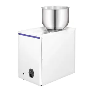 ZONELINK mesin pengisi kopi, mesin kemasan manual untuk kopi bubuk makanan cabai kering bumbu distribusi cerdas 5-500G