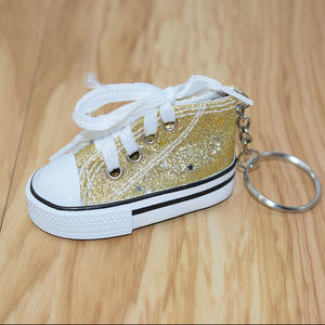 yellow converse keychain