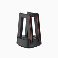 Station de charge magnétique pour Nintendo Switch 2, support de jeu et de charge avec support pour coque, concentrateur de charge 4-en-1 pour manettes