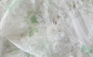 Factory Direct 100% Polyester Premium <strong>Tulle</strong> White Striped Mesh Stretch Fabric for Wedding Dresses &amp; Garments Girls' Bags - Product Image 5