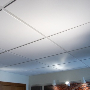 Pannello per Controsoffitto in Alluminio Ecologico, Ignifugo e Fonoassorbente per Progetti di Uffici - Product Image 1