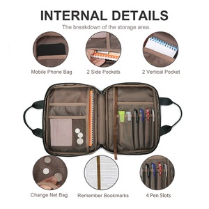 Logo personnalisé Portable étanche femmes hommes Sainte Bible étui <span class=keywords><strong>de</strong></span> transport livre église sac <span class=keywords><strong>de</strong></span> protection grand Bible couverture sac - Product Image 3