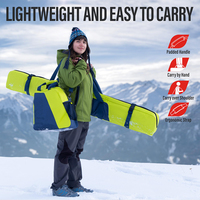Sac d'équipement pour bottes de ski et casques en polyester personnalisé Sac pour bottes de snowboard pour les voyages en avion