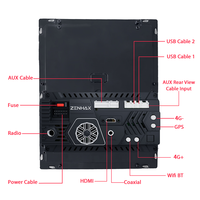 Nuevo Radio para Auto con Pantalla Vertical de 12.1 Pulgadas para Ford Taurus 2009-2011, Reproductor Multimedia con CarPlay Inalámbrico y Android Auto