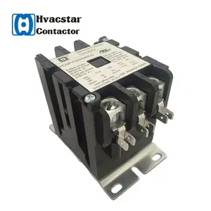 2024 CUL Certified HVAC Definite Purpose Brand Magnetic 3 Poles Electronic AC Contactor 3P 20Amp 24-277v air conditioning