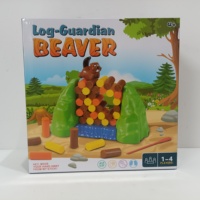 Jeu de société éducatif en plastique pour enfants : Fox Alone Protect Sticks Log-guardian Beaver