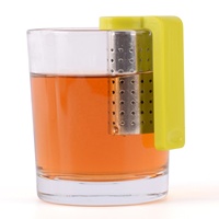 Préparer du thé au Design créatif en acier inoxydable, lentilles pour tasses, vente en gros