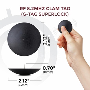8.2MHz <span class=keywords><strong>RF</strong></span> bảo vệ an ninh quần áo thẻ 500 đếm trạm kiểm soát Tương thích hệ thống <span class=keywords><strong>EAS</strong></span> cho phòng chống trộm cắp - Product Image 2