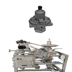 วาล์วแก๊สธรรมชาติ Emerson Fisher 1301F 1301G ชุดควบคุมแรงดันสูง WIKA เกจวัดแรงดัน - Product Image 4