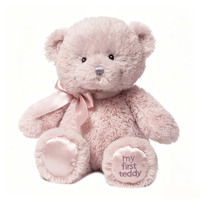 CE CPC OEM ODM Mon premier ours en peluche pour bébés filles, peluche douce pour garçons