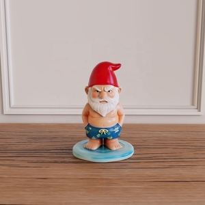 Figura Decorativa <span class=keywords><strong>de</strong></span> Gnomo <span class=keywords><strong>de</strong></span> Playa Divertido <span class=keywords><strong>de</strong></span> Resina Premium Personalizada para Navidad, Adorno <span class=keywords><strong>de</strong></span> Jardín, <span class=keywords><strong>Escultura</strong></span> Decorativa <span class=keywords><strong>de</strong></span> Verano, Fabricación al por Mayor - Product Image 4