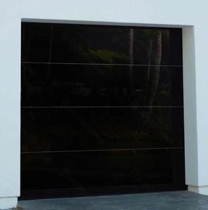 Porte <span class=keywords><strong>de</strong></span> <span class=keywords><strong>garage</strong></span> industrielle professionnelle <span class=keywords><strong>de</strong></span> haute qualité, sans cadre, en aluminium, avec verre réfléchissant miroir, fonction antivol, pour usage en villa - Product Image 3