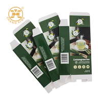 Boîtes vertes personnalisées pour 25 ou 50 sachets de thé avec logo, conception gratuite, ODM, OEM, carton vertical carré de haute qualité pour herbes et gingembre