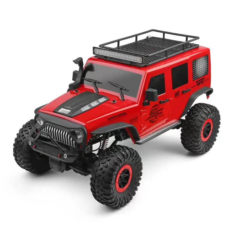 WLtoys 1:10 RC 오프로드 자동차 원격 제어 4 륜구동 고속 랠리 경주 지프 SUV 차량