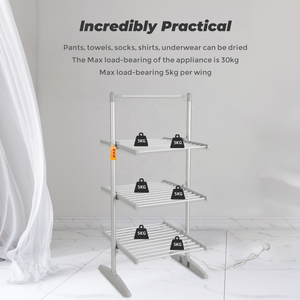 <span class=keywords><strong>EVIA</strong></span> EV-300-1 Nouvelle Arrivée Sèche-Linge Électrique Pliable 3 Niveaux pour Usage Domestique - Product Image 4