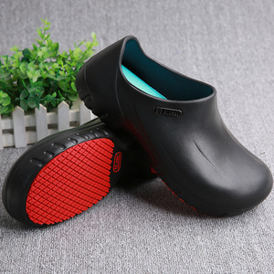 Zapatos de Chef de Material EVA con Suela de Goma Antideslizante, Transpirables, Resistentes al Aceite, Impermeables, Unisex, con Punta Redonda, para Cocina - Product Image 3