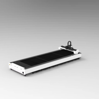 Machine de découpe laser grand format Tuosheng 6kw TS-TC6020/6025/8020, découpeuse de tôles métalliques à plateforme unique avec stabilisateur de tension