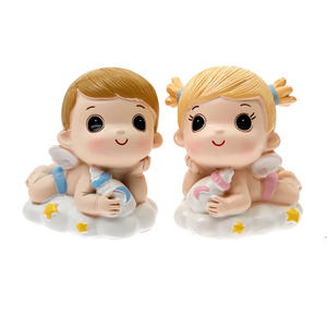 Bouteille décorative de gâteau pour bébés, en forme de nuage, personnalisé, décoration de gâteau d'anniversaire, pour poupée <span class=keywords><strong>petit</strong></span> <span class=keywords><strong>prince</strong></span>, princesse garçon et fille, 50 pièces - Product Image 6