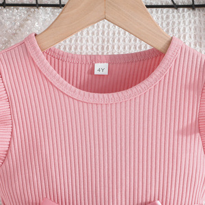 Dress for Kids Children 4-7 Years <b>Old</b> Polyester /Cotton Children's Clothing Lace Sleeveless Formal Green Princess Girls' Dresses - Product Image 3