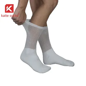 非装订宽顶舒适定制特殊必需品棉糖尿病人筒袜