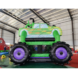 Château gonflable commercial vert pour enfants, style monstre <span class=keywords><strong>Grave</strong></span> <span class=keywords><strong>Digger</strong></span>, pour location de fêtes - Product Image 3