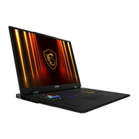 2025 Vector A18 HX 18 pouces 2.5K 240Hz IPS écran R9 9955HX 32GB 2TB RTX 5080 ordinateur portable de jeu Portable