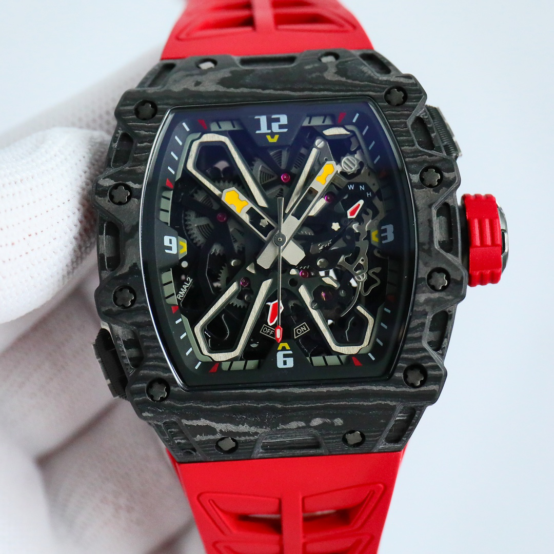Black and red