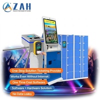 Torniquete Trípode para Atracciones al Aire Libre, Juegos Mecánicos Infantiles, Pago por Utilización, Entrada sin Efectivo, Pulsera, Código QR, Software de Gestión de Juegos