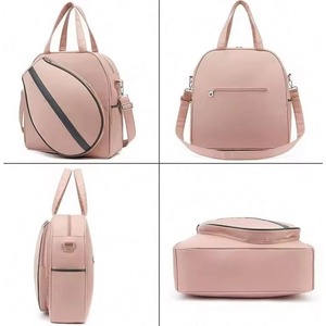 Sac à bandoulière de tennis pour femmes, grand sac fourre-tout résistant à l'eau pour raquette de tennis, raquettes de pickleball, badminton, échantillon gratuit - Product Image 6