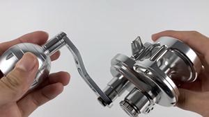 รอกตกปลา TC100/200/300, รอกอะลูมิเนียม CNC แบบธรรมดารอก25kgs น้ำเค็ม - Product Image 2