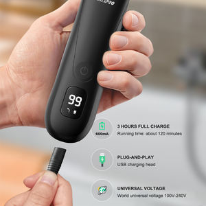 Afeitadora Corporal Recargable USB Personal, Resistente al Agua IPX5, Recortadora y Afeitadora para Hombres, Cuchilla de Afeitar para la <span class=keywords><strong>Higiene</strong></span> del <span class=keywords><strong>Vello</strong></span> Púbico - Product Image 4