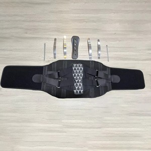 Ceinture de soutien lombaire médicale AOFIT avec design léger, respirant et élastique <span class=keywords><strong>pour</strong></span> soulager les douleurs dorsales et un soutien réglable - Product Image 5
