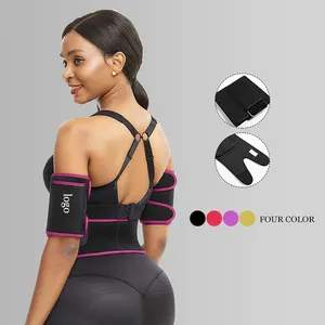 HEXIN Custom Logo Elasticity Compression Neoprene Hot Fat Burning Arm Shaper Slimming