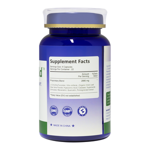 GlycoVibe 90 <span class=keywords><strong>c</strong></span>ápsulas antioxidantes suplementos de salud L-citrulina ácido hialurónico para el bienestar diario natural equilibrado - Product Image 3