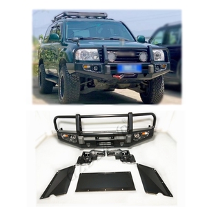 Barre de protection 4x4 pour <span class=keywords><strong>Land</strong></span> <span class=keywords><strong>Cruiser</strong></span> 100 Series 1998-2007 LX470 2002-2005 J100 Pare-chocs avant - Product Image 1