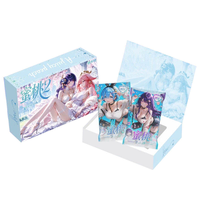 Boîte de boosters de cartes à collectionner anime Waifu en gros, cartes TCG de collection Peach 2, cartes Waifu holographiques à feuille chaude et laser froid