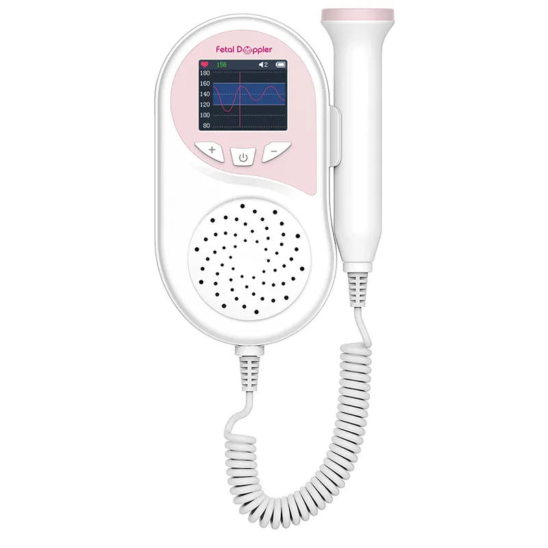 Manufacturer CONTEC10B china cheap CE home digital portable fetal doppler heart monitor