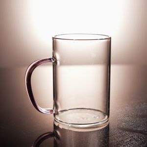 Simple High Borosilicate Glass Mug Heat Resistant Durable Shatterproof for Coffee/Tea for Business <b>Gifts</b> Restaurant Carton <b>Box</b> - Product Image 4