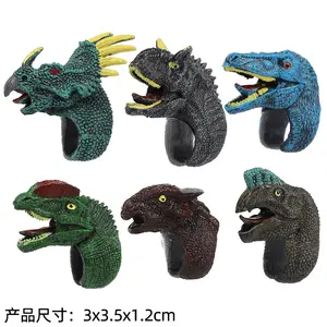 Jurassic dinozor halka oyuncaklar hayvan ejderha halka çocuk ödülleri parti iyilik hediyeler hediyelik eşya oyuncaklar
