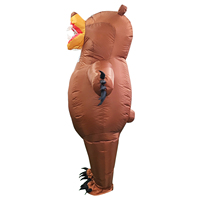 Costume d'ours gonflable pour adulte. Convient aux hauteur de 1,5 à 2 m. Parfait pour Noël, le cosplay, les soirées à thème, les spectacles sur scène, les bals masqués.