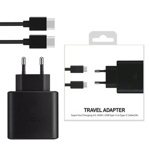 <span class=keywords><strong>Cargador</strong></span> PD de Carga Súper Rápida de 45 W, Adaptador con Enchufe para EE. UU., UE y Reino Unido, <span class=keywords><strong>Cargador</strong></span> con Cable Tipo C, <span class=keywords><strong>Cargador</strong></span> de Carga Rápida Original para <span class=keywords><strong>Samsung</strong></span> - Product Image 1